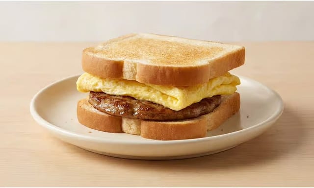Ham & Egg Sandwich.