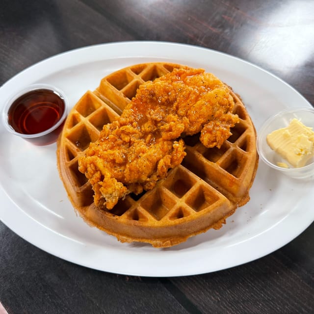 Chicken & Waffle.