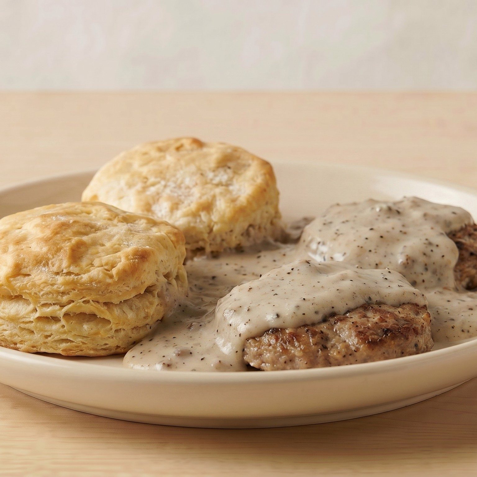 Biscuits & Sausage Gravy.